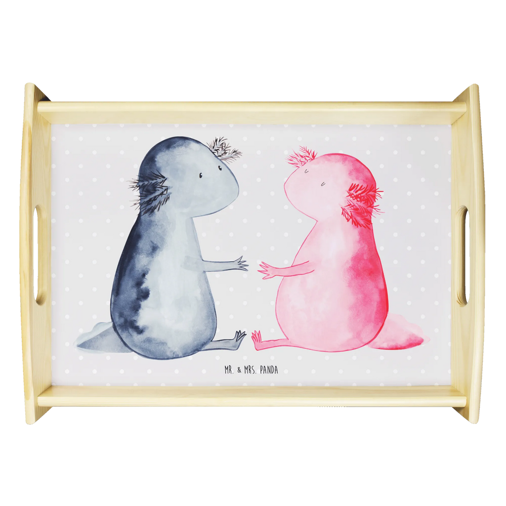 Serving tray axolotl Love tray, kitchen tray, serving tray, breakfast tray, wooden tray, Axolotl, Axelotl, marine animals, Mexican walking fish, salamander, valentine's day, tail, amphibian, friend, axolot, love, proof of love, husband, anniversary, axolotl, fiancé, great love