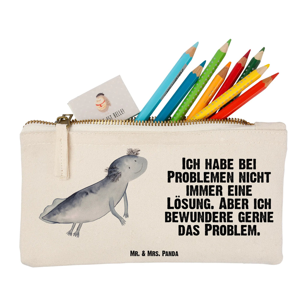 Make-up bag axolotl To swim aufbewahrungstasche, Schminktasche, Kosmetiktasche, beauty tasche, beauty case, Etui, Waschbeutel, Kulturtasche, Mäppchen, Schminkbeutel, Kulturbeutel, Federmappe, Kosmetikbeutel, Schminktäschchen, Stiftemäppchen, pinsel tasche, utensilientasche, pencil case, Schlampermäppchen, aufbewahrungsbeutel, Waschtasche, kosmetiktäschchen, toiletry bag, Axolotl, Molch, Axolot, Lurche, Motivation, Lurch, Problem, Probleme, Schwanzlurch, Lösungen