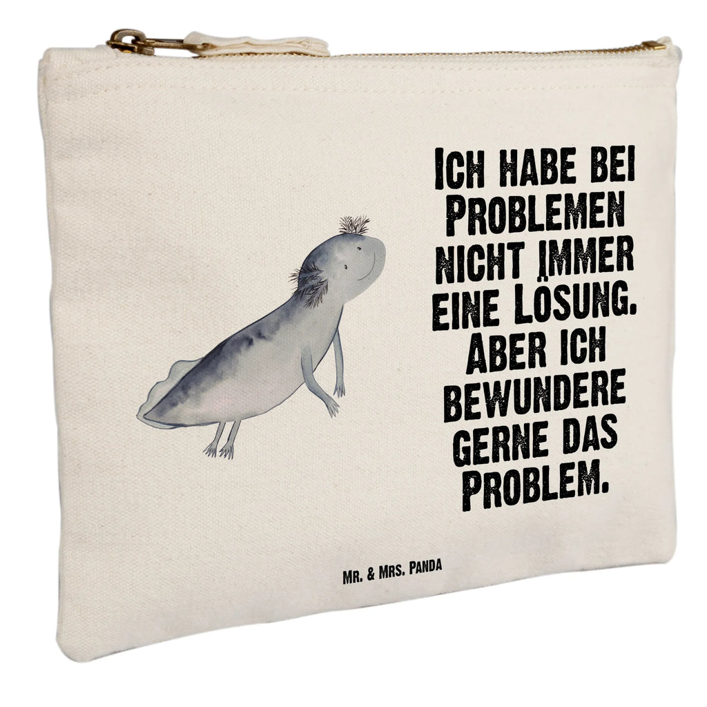 Make-up bag axolotl To swim aufbewahrungstasche, Schminktasche, Kosmetiktasche, beauty tasche, beauty case, Etui, Waschbeutel, Kulturtasche, Mäppchen, Schminkbeutel, Kulturbeutel, Federmappe, Kosmetikbeutel, Schminktäschchen, Stiftemäppchen, pinsel tasche, utensilientasche, pencil case, Schlampermäppchen, aufbewahrungsbeutel, Waschtasche, kosmetiktäschchen, toiletry bag, Axolotl, Molch, Axolot, Lurche, Motivation, Lurch, Problem, Probleme, Schwanzlurch, Lösungen