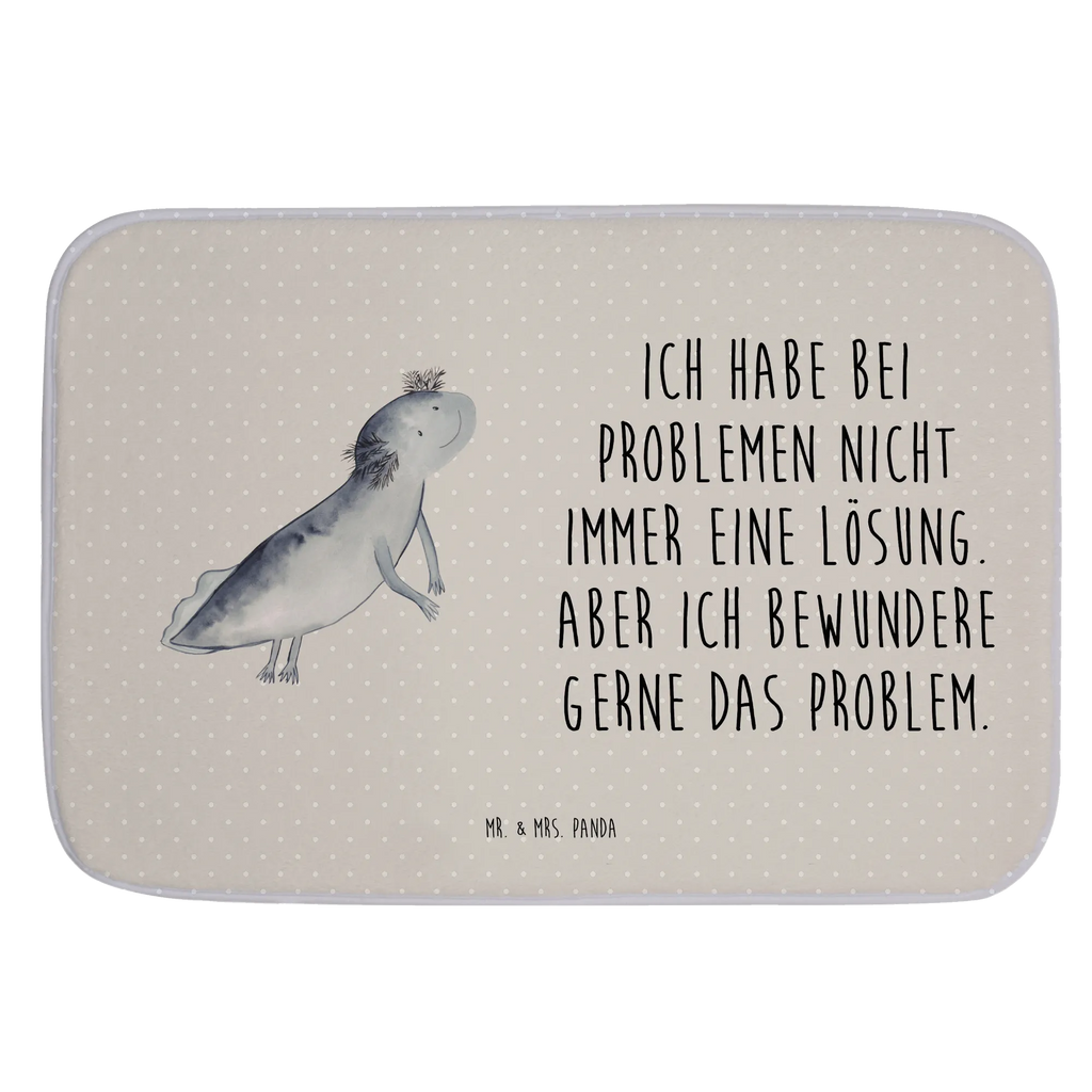 Bath mat axolotl To swim Bath rug, Shower mat, non-slip, Bath mat, Axolotl, Axelotl, marine animals, Mexican walking fish, salamander, motivation, problem, axolot, solutions, problems, tail, amphibians