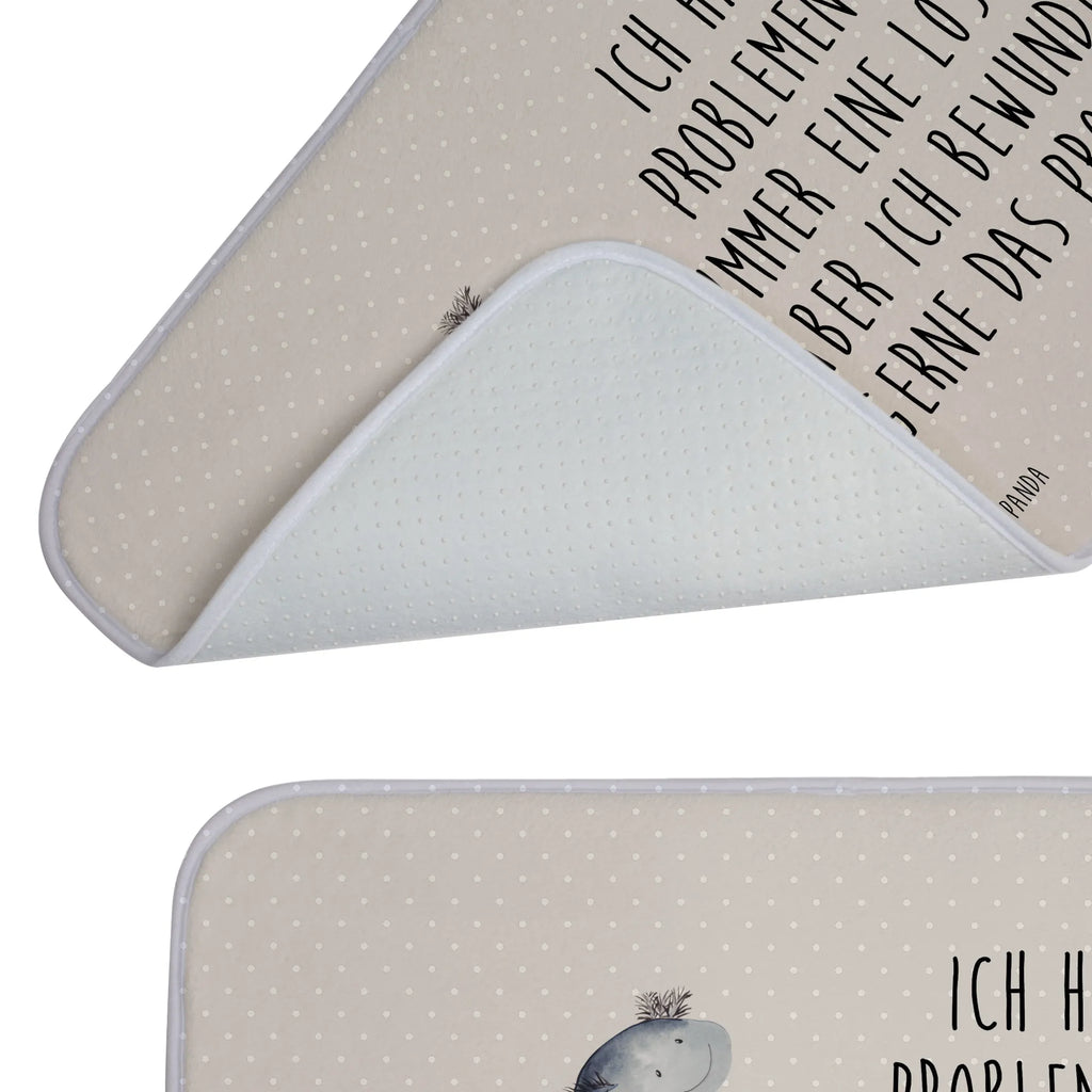 Bath mat axolotl To swim Bath rug, Shower mat, non-slip, Bath mat, Axolotl, Axelotl, marine animals, Mexican walking fish, salamander, motivation, problem, axolot, solutions, problems, tail, amphibians