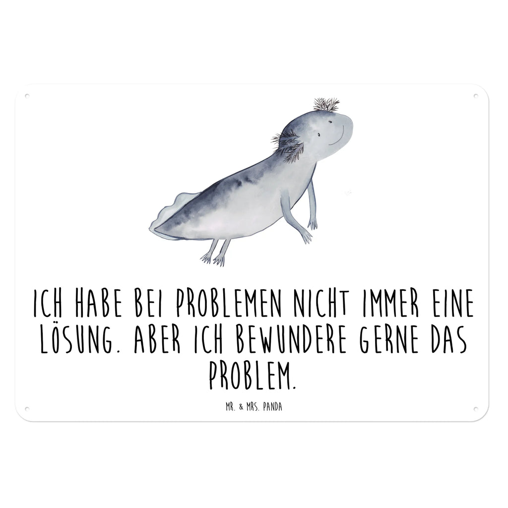 Tin sign axolotl To swim Blechschild Zum Aufhängen, Blechschild Küche, Blechschild, Wandschild Metall, Blechschild Groß, Blechschild Büro, Dekoschild Metall, Blechschild Für Männer, Blechschild Für Frauen, Türschild Metall, Molch, Axolotl, Motivation, Lurche, Problem, Axolot, Schwanzlurch, Probleme, Lurch, Lösungen