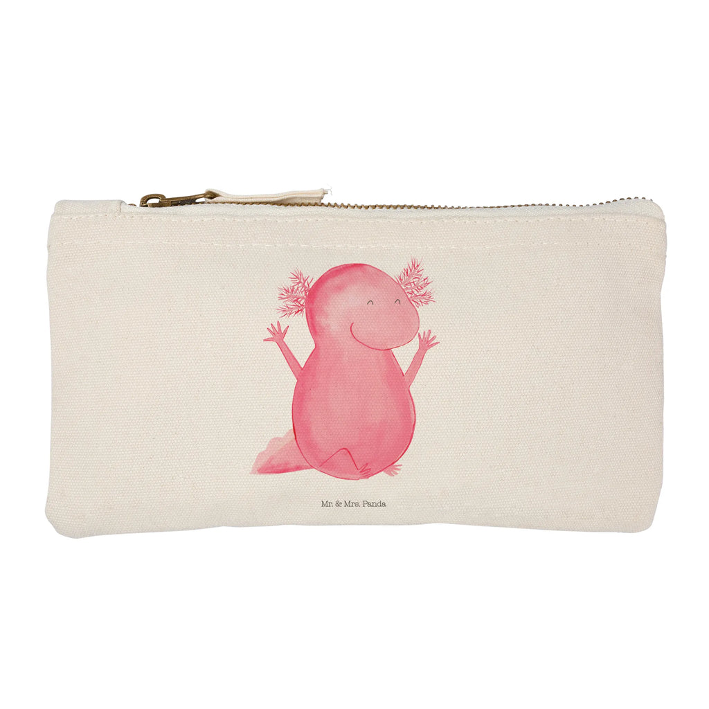 Make-up bag axolotl Hooray Kulturtasche, Waschbeutel, Schlampermäppchen, Kosmetiktasche, pencil case, Schminktasche, utensilientasche, Federmappe, toiletry bag, beauty case, Kosmetikbeutel, Schminkbeutel, kosmetiktäschchen, aufbewahrungstasche, pinsel tasche, Etui, Kulturbeutel, Schminktäschchen, Waschtasche, Mäppchen, Stiftemäppchen, aufbewahrungsbeutel, beauty tasche, Molch, Axolotl, Motivation, Zufriedenheit, Axolot, Lurche, Lurch, Freude, Schwanzlurch, Spaß, Fröhlich