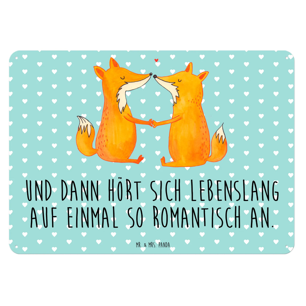 Blechschild Füchse Liebe Dekoschild Metall, Blechschild Für Männer, Türschild Metall, Blechschild Büro, Blechschild Für Frauen, Wandschild Metall, Blechschild Küche, Blechschild, Blechschild Groß, Blechschild Zum Aufhängen, Fuchs, Liebespaar, Verlobte, Fox, Paar, Partner, Liebesbeweis, Füchse, Ehefrau, Ehemann, Liebe, Freund, Ehe, Freundin