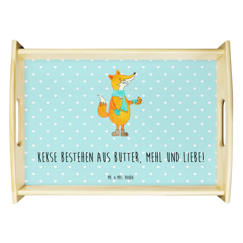 Serving tray Fox biscuit breakfast tray, tray, wooden tray, serving tray, kitchen tray, fox, foxes, forest wildlife, clever as a fox, animal lover, cookies, christmas time, baking saying, love, winter, christmas present, kitchen decoration
