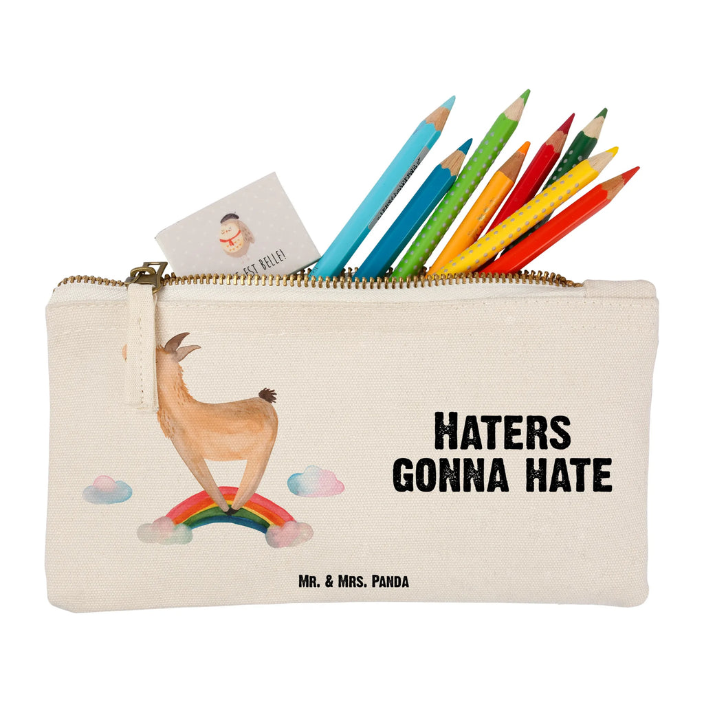 torebka na makijaż lama tęcza Lama, Alpaka