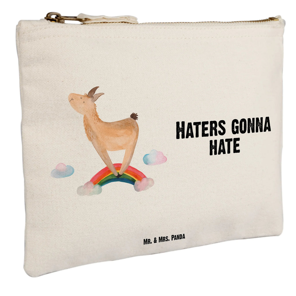 torebka na makijaż lama tęcza Lama, Alpaka