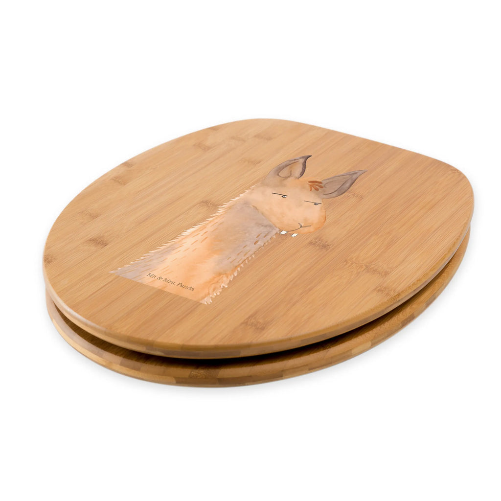 Motiv WC Sitz Lamakopf genervt Klobrille, Toilettendeckel, Klodeckel, Toilette, WC-Sitz, Lama, Alpaka, Lamas, Freundin, beste Freundin, Partnerin, Büroalltag, Recht haben, Azubi, Büro, genervt sein, Chefin, Chef