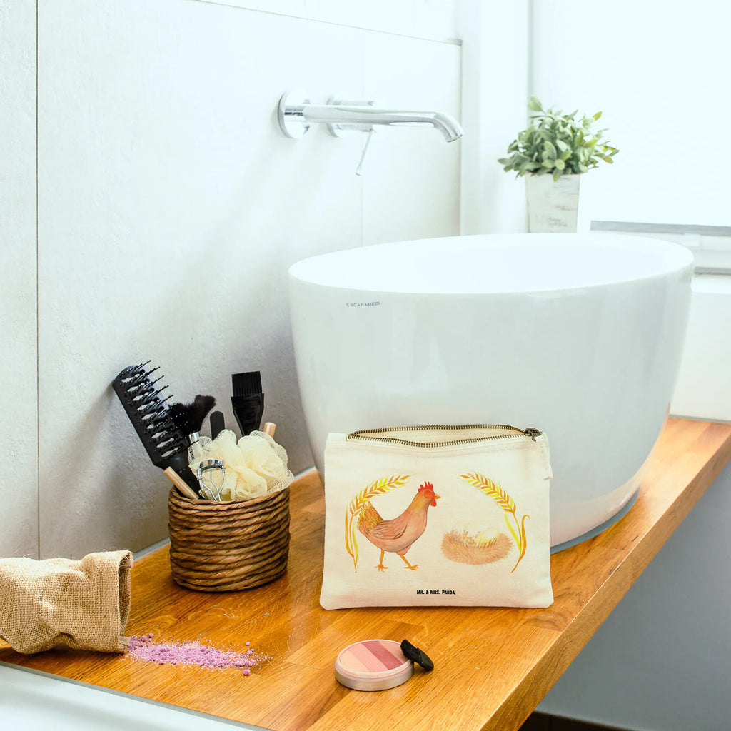 torebka na makijaż kurczak Dumny Kulturtasche, pencil case, Etui, Schminktäschchen, aufbewahrungstasche, Mäppchen, toiletry bag, Schminkbeutel, Schlampermäppchen, Waschtasche, beauty tasche, Stiftemäppchen, pinsel tasche, Kulturbeutel, Kosmetikbeutel, kosmetiktäschchen, aufbewahrungsbeutel, beauty case, Kosmetiktasche, Federmappe, Schminktasche, utensilientasche, Waschbeutel, Landwirtin, Hoftiere, Bauernhof, Landwirt, Hühner, Henne, Geburt, Magie, Landleben, Eier, Motivation, Hahn, Hof, Spruch, Schwangerschaft