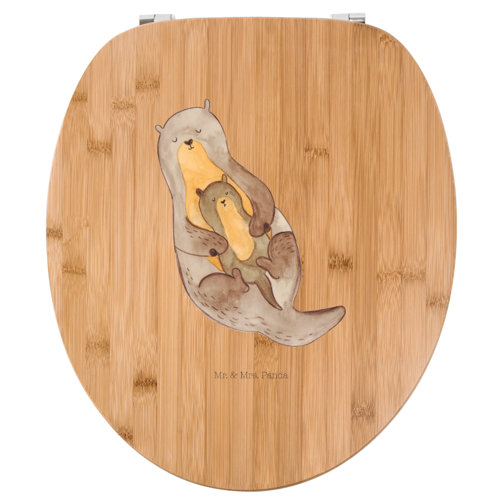 Motiv WC deska sedesowa wydra dziecko Klobrille, WC-Sitz, Klodeckel, Toilette, Toilettendeckel, Otter, Fischotter, Seeotter, Otter Seeotter See Otter