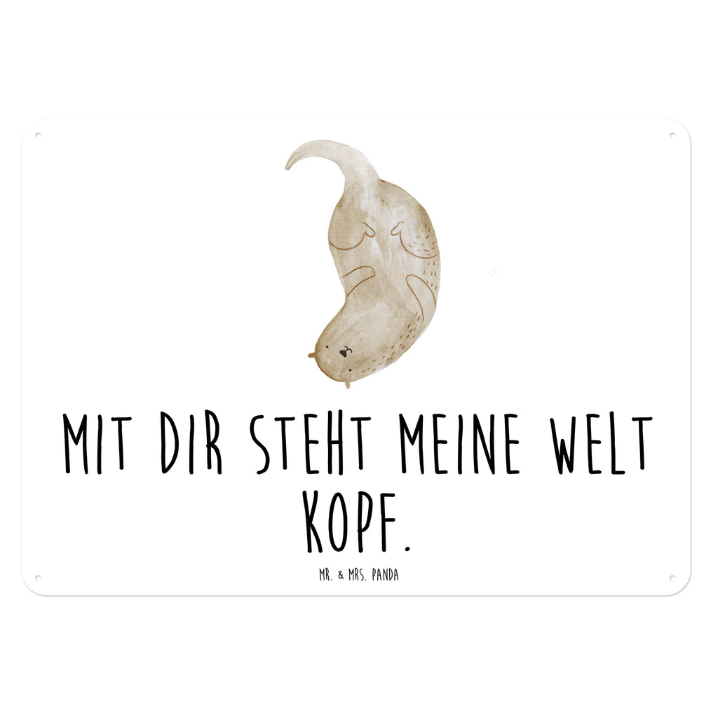 Tin sign otter upside down Wandschild Metall, Blechschild Für Frauen, Blechschild Für Männer, Blechschild Büro, Blechschild Zum Aufhängen, Blechschild Küche, Blechschild, Türschild Metall, Blechschild Groß, Dekoschild Metall, Otter, Seeotter, Fischotter, Otter Seeotter See Otter