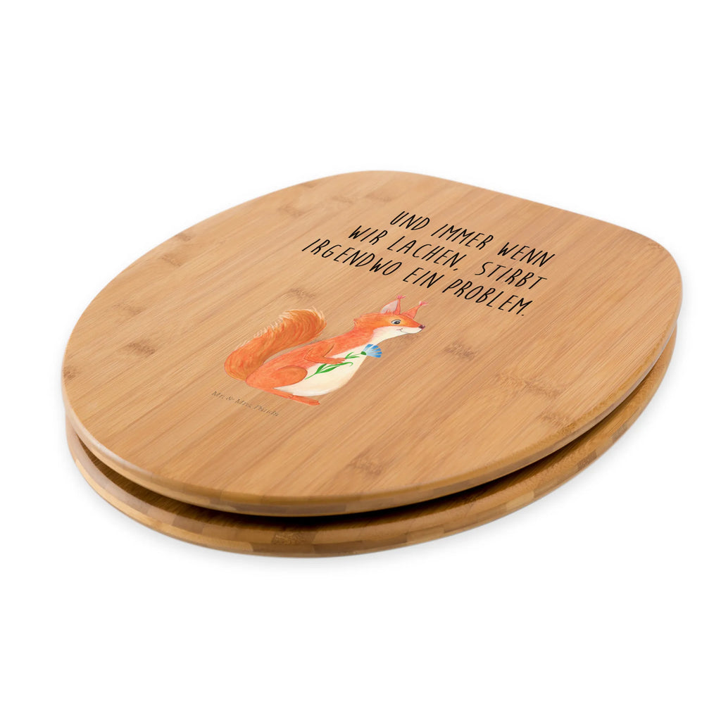 Motiv WC deska sedesowa wiewiórka kwiat Motywy zwierzęce, dobra energia, zabawne powiedzonka, zwierzęta