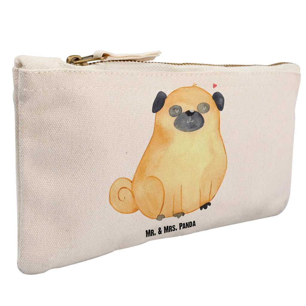 Make-up bag Pug Mäppchen, aufbewahrungstasche, Schlampermäppchen, toiletry bag, Kulturtasche, aufbewahrungsbeutel, Schminktäschchen, beauty case, Waschbeutel, utensilientasche, Waschtasche, kosmetiktäschchen, Federmappe, pencil case, Etui, beauty tasche, Schminktasche, Kosmetikbeutel, Schminkbeutel, Kosmetiktasche, pinsel tasche, Stiftemäppchen, Kulturbeutel, Sprüche, Hunderasse, Tierliebhaber, Haustier, Hundemotiv, Hund, Hundebesitzer, Hundeliebe, Mops, Liebe