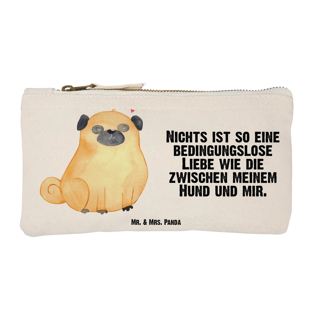 Make-up bag Pug Mäppchen, aufbewahrungstasche, Schlampermäppchen, toiletry bag, Kulturtasche, aufbewahrungsbeutel, Schminktäschchen, beauty case, Waschbeutel, utensilientasche, Waschtasche, kosmetiktäschchen, Federmappe, pencil case, Etui, beauty tasche, Schminktasche, Kosmetikbeutel, Schminkbeutel, Kosmetiktasche, pinsel tasche, Stiftemäppchen, Kulturbeutel, Sprüche, Hunderasse, Tierliebhaber, Haustier, Hundemotiv, Hund, Hundebesitzer, Hundeliebe, Mops, Liebe