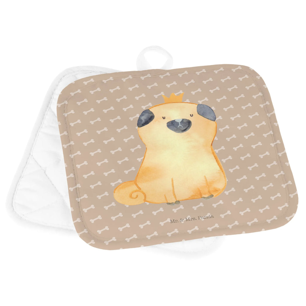 2er Set Topflappen  Mops Krone Topflappen, Topfhandschuhe, Topflappen Set, Topfuntersetzer, 2er Set Topflappen, topfhalter, Topflappen 2er Set, Topflappenset, Hunderasse, Hundebesitzer, Sprüche, Hundemotiv, Haustier, Tierliebhaber, Hund, Hausregel, Hundebesitzer. Spruch, Mops, Lustig, Allergisch, Kinderlos