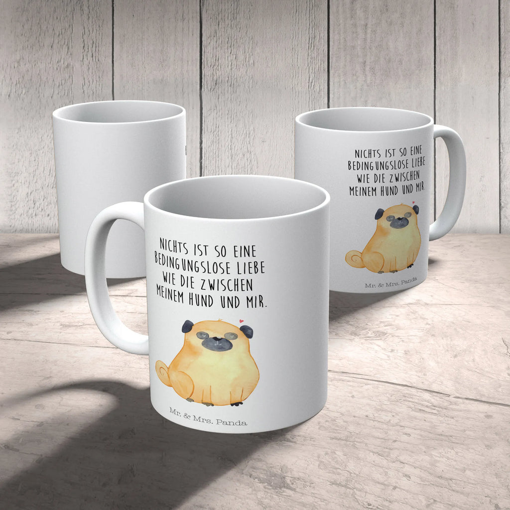 Tasse Mops Keramiktasse, Tasse mit Zitaten, Tasse, Bürotasse, Teetasse, Tasse mit Motiven, Geschenktasse, Porzellantasse, Kaffeetasse, Hund, Hundemotiv, Haustier, Hunderasse, Tierliebhaber, Hundebesitzer, Sprüche, Hundeliebe, Liebe, Mops
