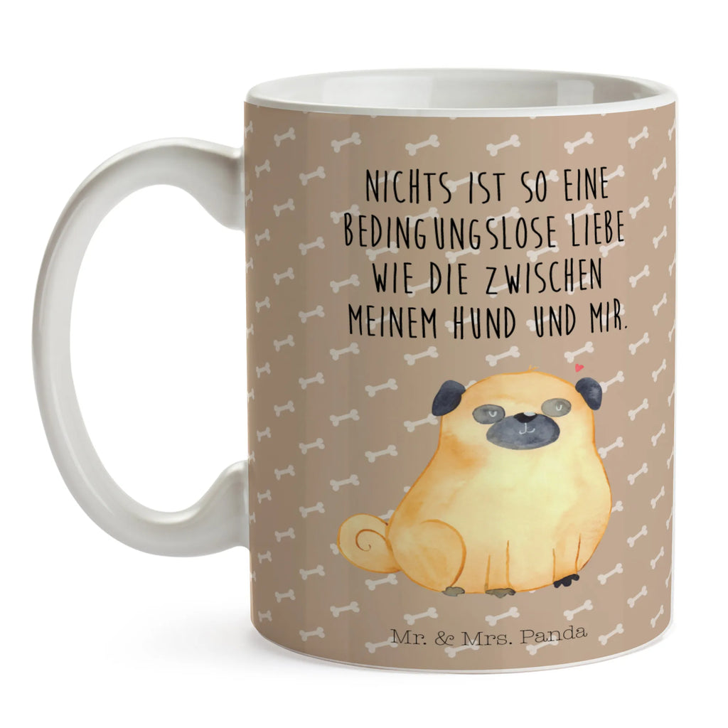 Tasse Mops Keramiktasse, Tasse mit Zitaten, Tasse, Bürotasse, Teetasse, Tasse mit Motiven, Geschenktasse, Porzellantasse, Kaffeetasse, Hund, Hundemotiv, Haustier, Hunderasse, Tierliebhaber, Hundebesitzer, Sprüche, Hundeliebe, Liebe, Mops