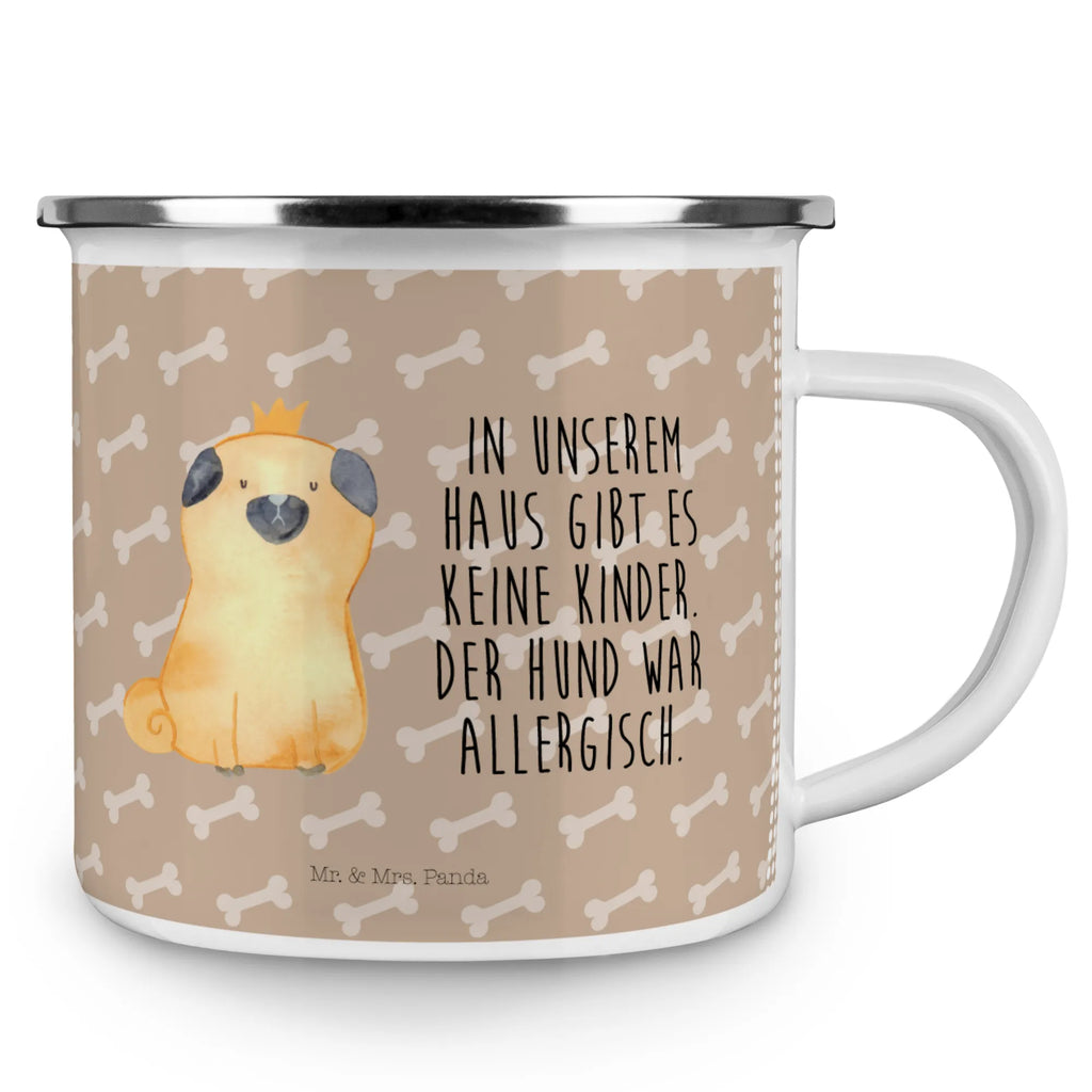 Kempingowy kubek emaliowany mops korona Metalltasse, Reisebecher, Kaffeetasse, emaillebecher, Campingbecher, Trinkbecher, Kaffeebecher, Tasse, blechbecher, Emailletasse, Teetasse, becher emaille, Teebecher, Tasse Emaille, reisetasse, Blechtasse, wandertasse, Campingtasse, Becher, wanderbecher, Pott, Emaille Tasse, metallbecher, Emaille Becher, Sprüche, Hunderasse, Hundebesitzer, Hund, Hundemotiv, Haustier, Tierliebhaber, Hundebesitzer. Spruch, Allergisch, Hausregel, Mops, Lustig, Kinderlos