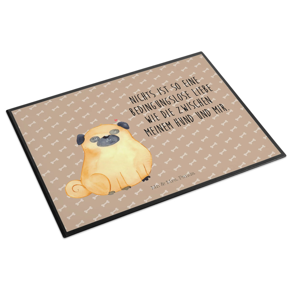 Schreibtischunterlage Mops Schreibtischunterlage Groß, Schreibtisch Unterlagen, Schreibtischauflage, Schreibunterlage, Schreibwaren, Bürobedarf, Büroartikel, Hund, Hundemotiv, Haustier, Hunderasse, Tierliebhaber, Hundebesitzer, Sprüche, Hundeliebe, Mops, Liebe