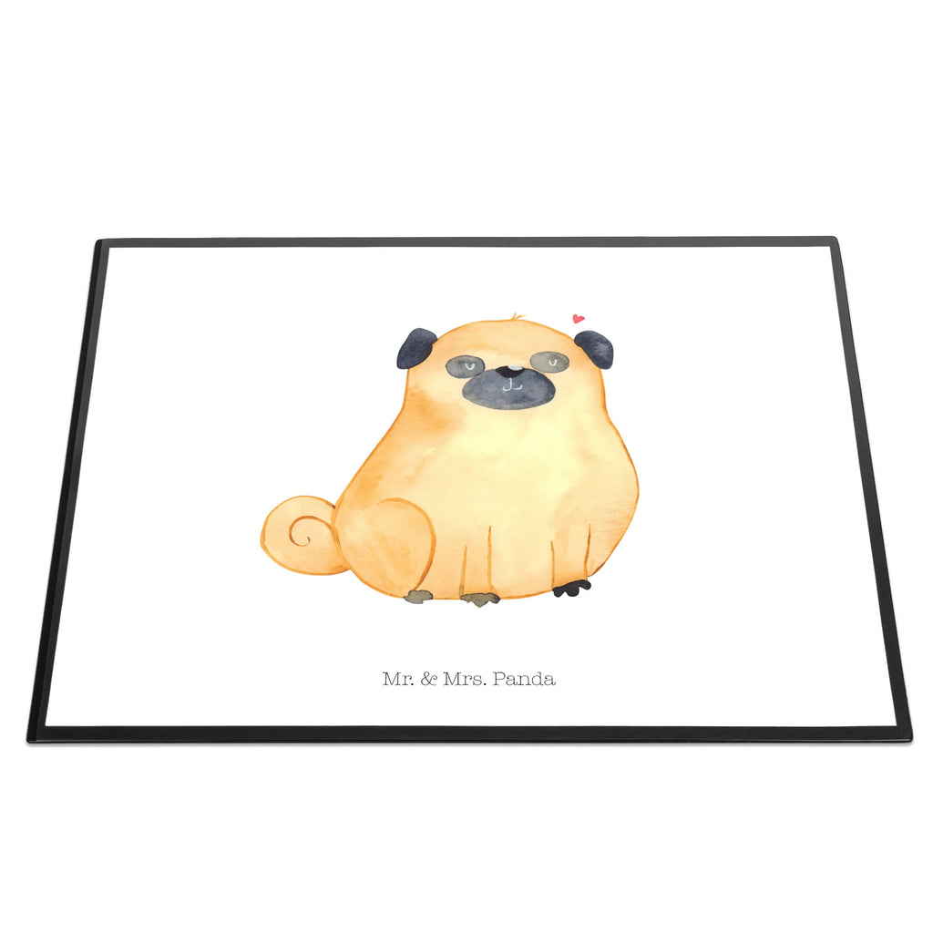 Schreibtischunterlage Mops Schreibtischunterlage Groß, Schreibtisch Unterlagen, Schreibtischauflage, Schreibunterlage, Schreibwaren, Bürobedarf, Büroartikel, Hund, Hundemotiv, Haustier, Hunderasse, Tierliebhaber, Hundebesitzer, Sprüche, Hundeliebe, Mops, Liebe