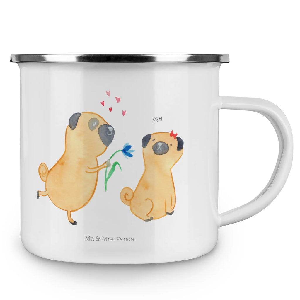 Camping Emaille Tasse Mops Verliebt wandertasse, Becher, Tasse, Kaffeetasse, reisetasse, Campingbecher, Trinkbecher, Metalltasse, metallbecher, Reisebecher, Tasse Emaille, becher emaille, Emailletasse, wanderbecher, Blechtasse, Emaille Tasse, Teebecher, blechbecher, Emaille Becher, emaillebecher, Teetasse, Campingtasse, Pott, Kaffeebecher, Hunderasse, Hundebesitzer, Sprüche, Hundemotiv, Haustier, Tierliebhaber, Hund, Mops, Hundeliebe, Möpse, Verliebt, Liebesspruch. Verlobt, Liebe, Geschenk Freund, Partner