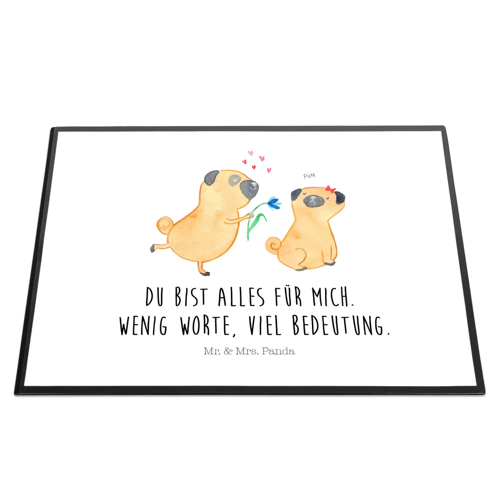 Schreibtischunterlage Mops verliebt Schreibtischunterlage Groß, Schreibwaren, Schreibtisch Unterlagen, Schreibunterlage, Bürobedarf, Büroartikel, Schreibtischauflage, Hund, Hundemotiv, Haustier, Hunderasse, Tierliebhaber, Hundebesitzer, Sprüche, Geschenk Freund, Liebesspruch. Verlobt, Mops, Liebe, Partner, Hundeliebe, verliebt, Möpse