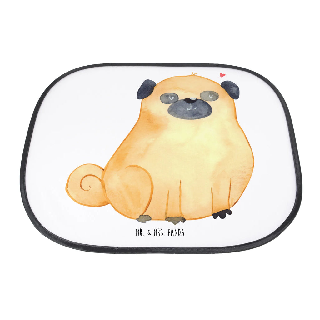 Osłona przeciwsłoneczna do samochodu Mops Pies, motyw psa, zwierzę domowe, rasa psa, miłośnik zwierząt, właściciel psa, powiedzenia