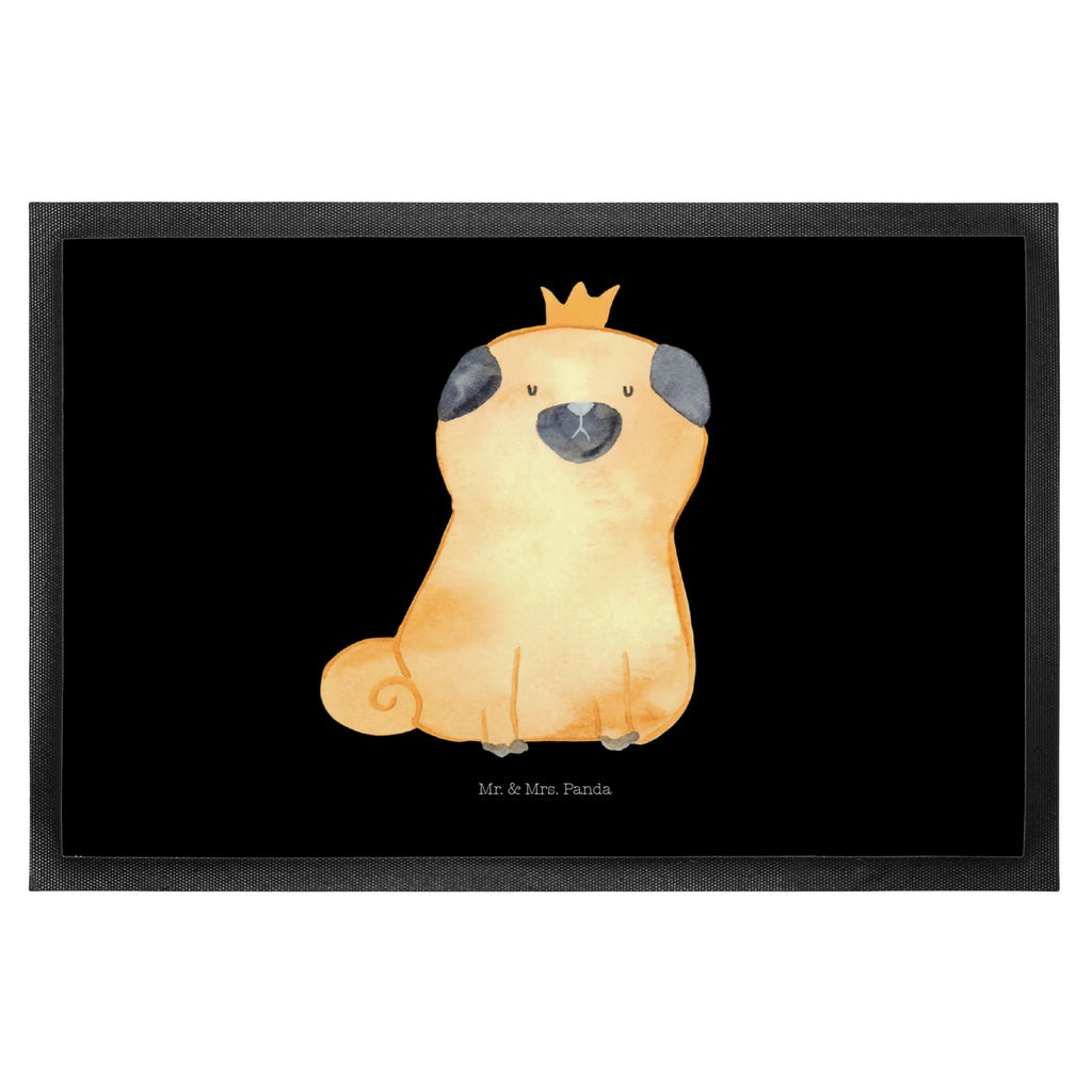 Doormat pug Crown Schmutzmatte, Schmutzfangteppich, Schmutzfänger, schmutzfangmatten, abstreifer, sauberlaufmatten, Eingangsteppich, Fußabstreifer, fußmatte, Haustürmatte, türmatten, Abtreter, Fußmatten, hausmatte, Türvorleger, Türmatte, flurmatte, Eingangsmatte, Schuhabstreifer, Fußabtreter, Abtretmatte, matte haustür, Sauberlaufmatte, außenmatte, Fussmatte, Schmutzfangmatte, Hund, Tierliebhaber, Haustier, Hundemotiv, Hunderasse, Sprüche, Hundebesitzer, Allergisch, Hundebesitzer. Spruch, Kinderlos, Lustig, Mops, Hausregel