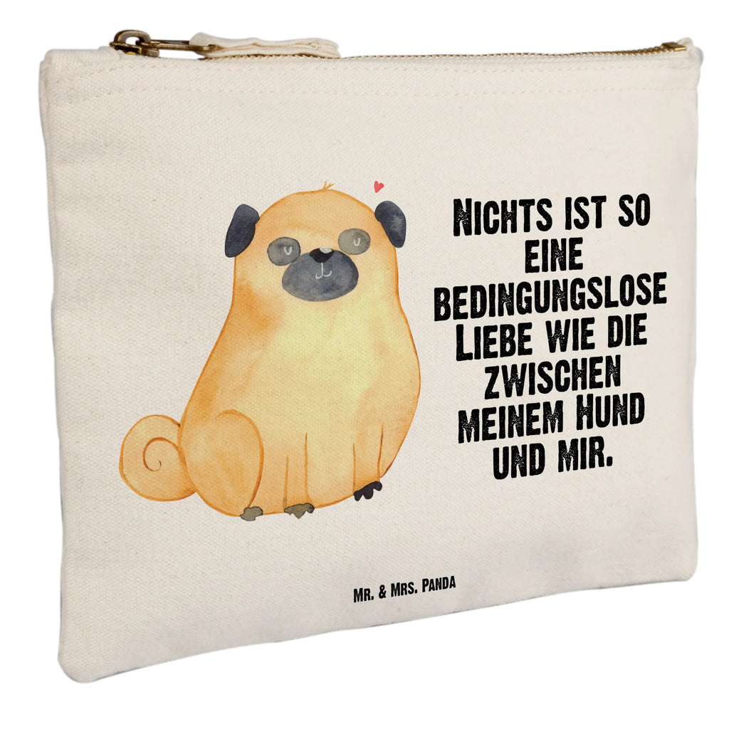 Make-up bag Pug Mäppchen, aufbewahrungstasche, Schlampermäppchen, toiletry bag, Kulturtasche, aufbewahrungsbeutel, Schminktäschchen, beauty case, Waschbeutel, utensilientasche, Waschtasche, kosmetiktäschchen, Federmappe, pencil case, Etui, beauty tasche, Schminktasche, Kosmetikbeutel, Schminkbeutel, Kosmetiktasche, pinsel tasche, Stiftemäppchen, Kulturbeutel, Sprüche, Hunderasse, Tierliebhaber, Haustier, Hundemotiv, Hund, Hundebesitzer, Hundeliebe, Mops, Liebe