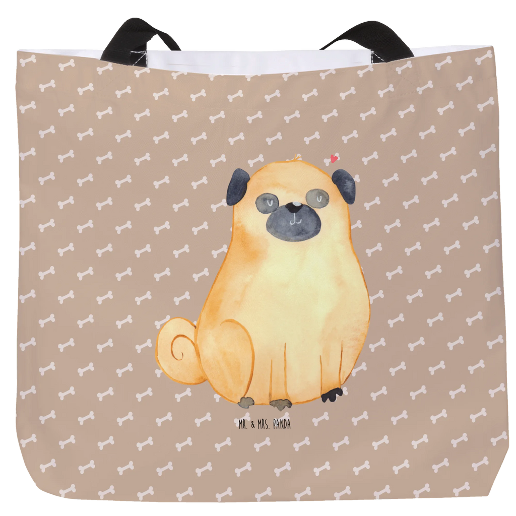 Shopper Pug XXL Tasche, Strandtasche, Freizeittasche, Shopper, Beutel, Tüte, Schultertasche, Ausflug, Stofftasche, XL, Alltagstasche, Tragebeutel, Einkaufsbeutel, Schultasche, Schulbeutel, Einkaufstasche, Sprüche, Hund, Hundebesitzer, Hunderasse, Haustier, Tierliebhaber, Hundemotiv, Liebe, Mops, Hundeliebe