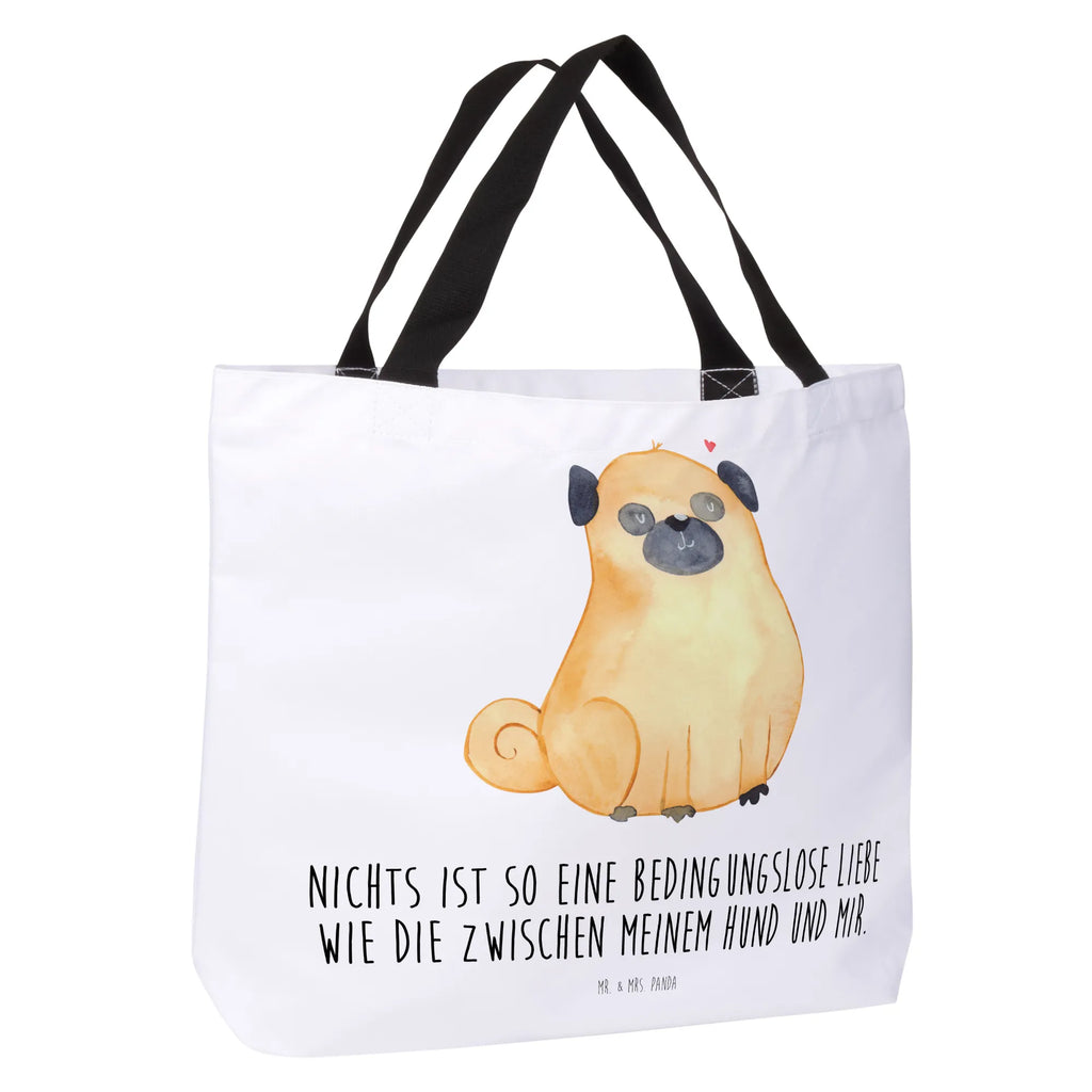 Shopper Pug XXL Tasche, Strandtasche, Freizeittasche, Shopper, Beutel, Tüte, Schultertasche, Ausflug, Stofftasche, XL, Alltagstasche, Tragebeutel, Einkaufsbeutel, Schultasche, Schulbeutel, Einkaufstasche, Sprüche, Hund, Hundebesitzer, Hunderasse, Haustier, Tierliebhaber, Hundemotiv, Liebe, Mops, Hundeliebe