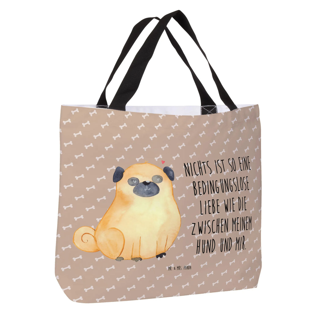 Shopper Pug XXL Tasche, Strandtasche, Freizeittasche, Shopper, Beutel, Tüte, Schultertasche, Ausflug, Stofftasche, XL, Alltagstasche, Tragebeutel, Einkaufsbeutel, Schultasche, Schulbeutel, Einkaufstasche, Sprüche, Hund, Hundebesitzer, Hunderasse, Haustier, Tierliebhaber, Hundemotiv, Liebe, Mops, Hundeliebe