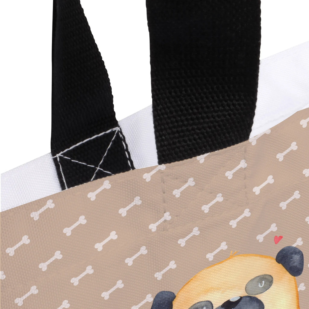 Shopper Pug XXL Tasche, Strandtasche, Freizeittasche, Shopper, Beutel, Tüte, Schultertasche, Ausflug, Stofftasche, XL, Alltagstasche, Tragebeutel, Einkaufsbeutel, Schultasche, Schulbeutel, Einkaufstasche, Sprüche, Hund, Hundebesitzer, Hunderasse, Haustier, Tierliebhaber, Hundemotiv, Liebe, Mops, Hundeliebe