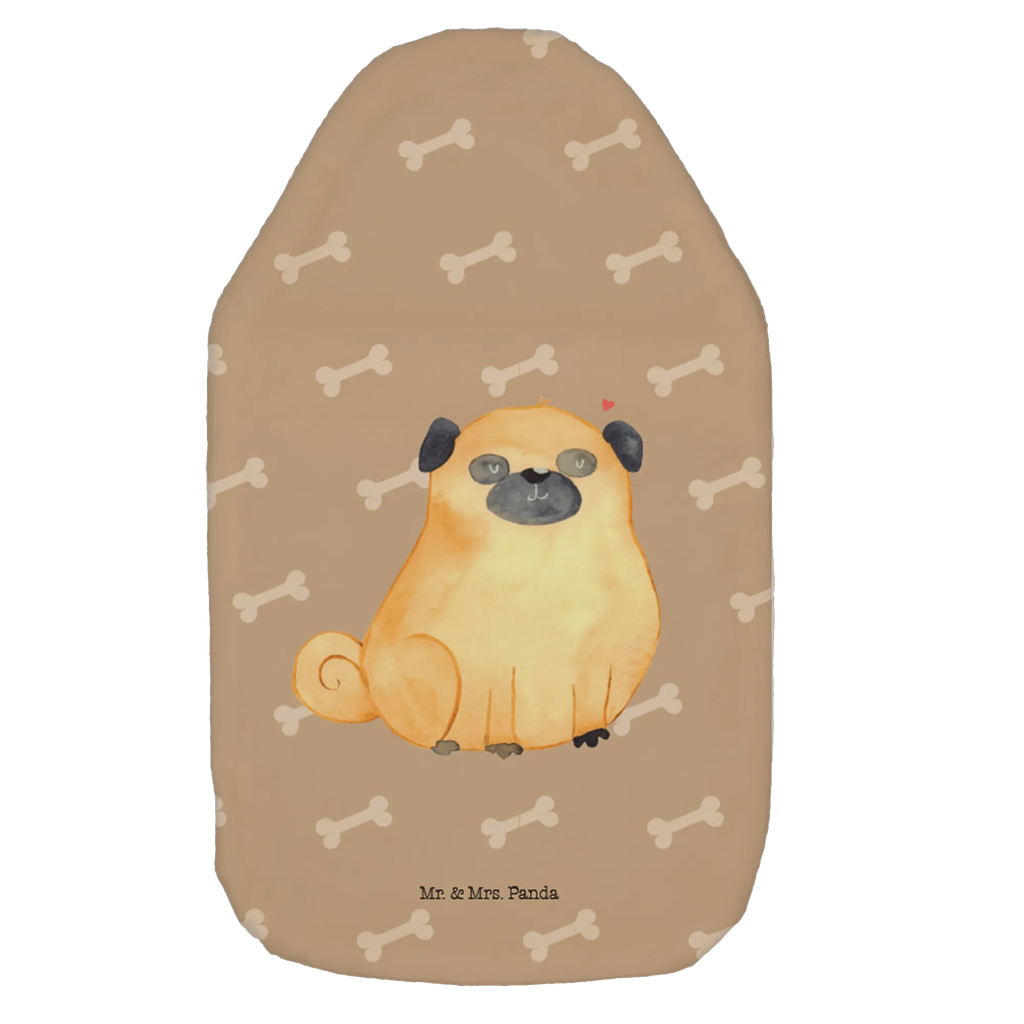 Wärmflasche Mops Kleine Wärmflasche, Kinderwärmflasche, Wärmflasche, Wärmekissen, Wärmflaschenbezug, Körnerkissen, Bettflasche, Wärmflasche mit Bezug, Hund, Hundemotiv, Haustier, Hunderasse, Tierliebhaber, Hundebesitzer, Sprüche, Mops, Hundeliebe, Liebe