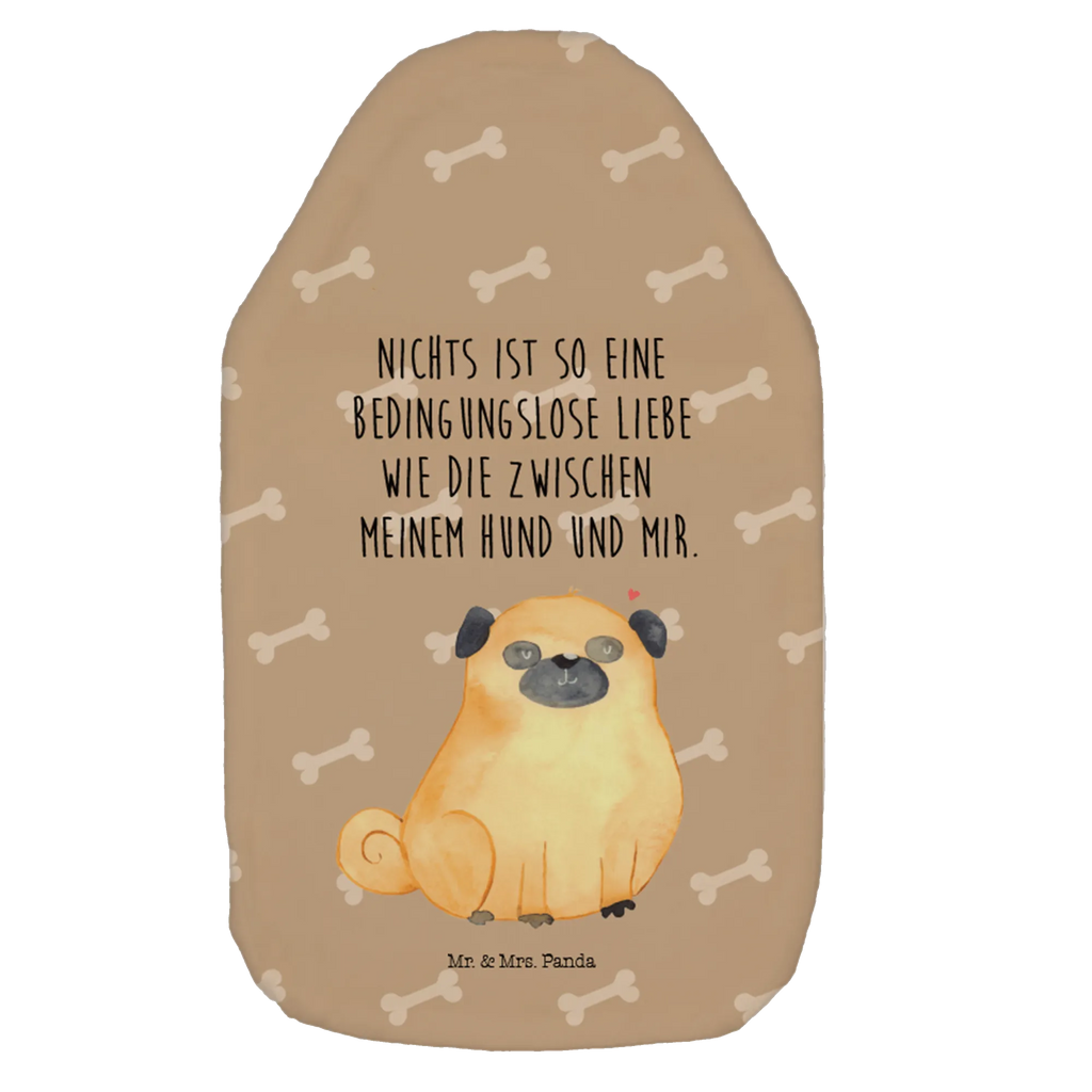 Wärmflasche Mops Kleine Wärmflasche, Kinderwärmflasche, Wärmflasche, Wärmekissen, Wärmflaschenbezug, Körnerkissen, Bettflasche, Wärmflasche mit Bezug, Hund, Hundemotiv, Haustier, Hunderasse, Tierliebhaber, Hundebesitzer, Sprüche, Mops, Hundeliebe, Liebe