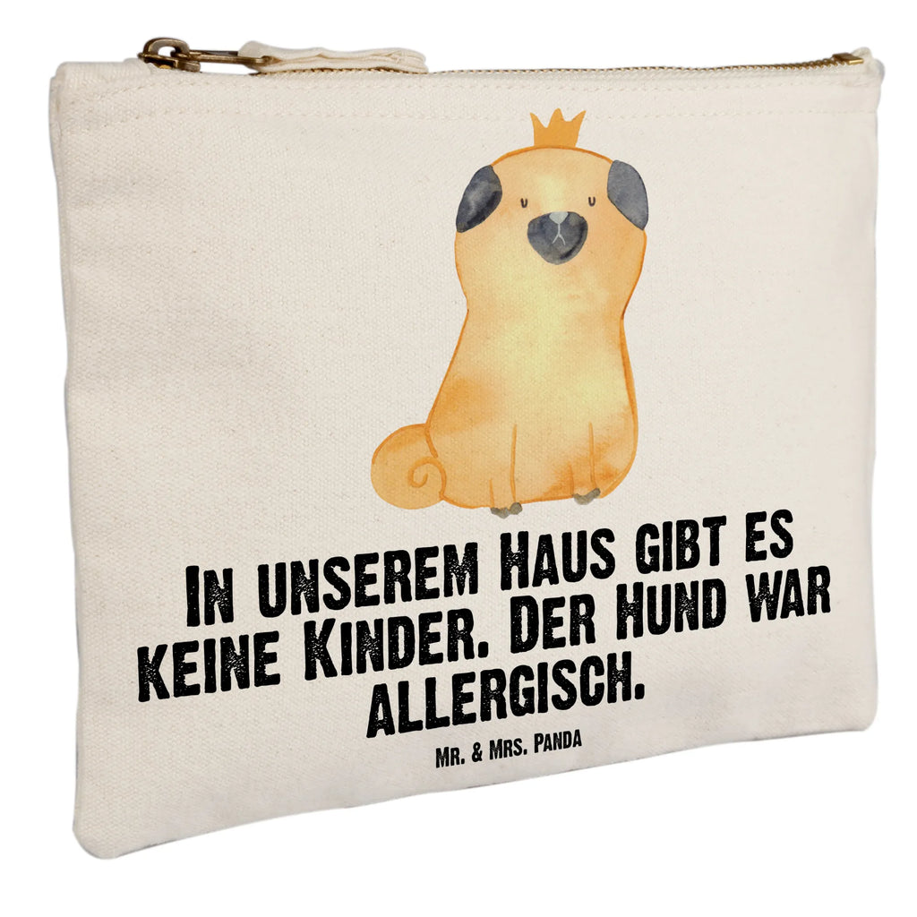 torebka na makijaż mops korona Kulturbeutel, beauty tasche, pinsel tasche, Schlampermäppchen, Federmappe, Schminkbeutel, Kosmetiktasche, toiletry bag, Kosmetikbeutel, Waschtasche, Etui, aufbewahrungsbeutel, beauty case, Schminktasche, Mäppchen, aufbewahrungstasche, Waschbeutel, Stiftemäppchen, pencil case, Schminktäschchen, utensilientasche, Kulturtasche, kosmetiktäschchen, Sprüche, Hunderasse, Tierliebhaber, Haustier, Hundemotiv, Hund, Hundebesitzer, Lustig, Mops, Hundebesitzer. Spruch, Allergisch, Kinderlos, Hausregel