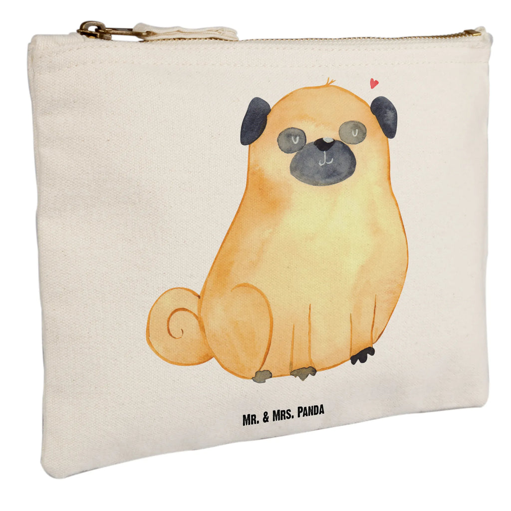 Make-up bag Pug Mäppchen, aufbewahrungstasche, Schlampermäppchen, toiletry bag, Kulturtasche, aufbewahrungsbeutel, Schminktäschchen, beauty case, Waschbeutel, utensilientasche, Waschtasche, kosmetiktäschchen, Federmappe, pencil case, Etui, beauty tasche, Schminktasche, Kosmetikbeutel, Schminkbeutel, Kosmetiktasche, pinsel tasche, Stiftemäppchen, Kulturbeutel, Sprüche, Hunderasse, Tierliebhaber, Haustier, Hundemotiv, Hund, Hundebesitzer, Hundeliebe, Mops, Liebe