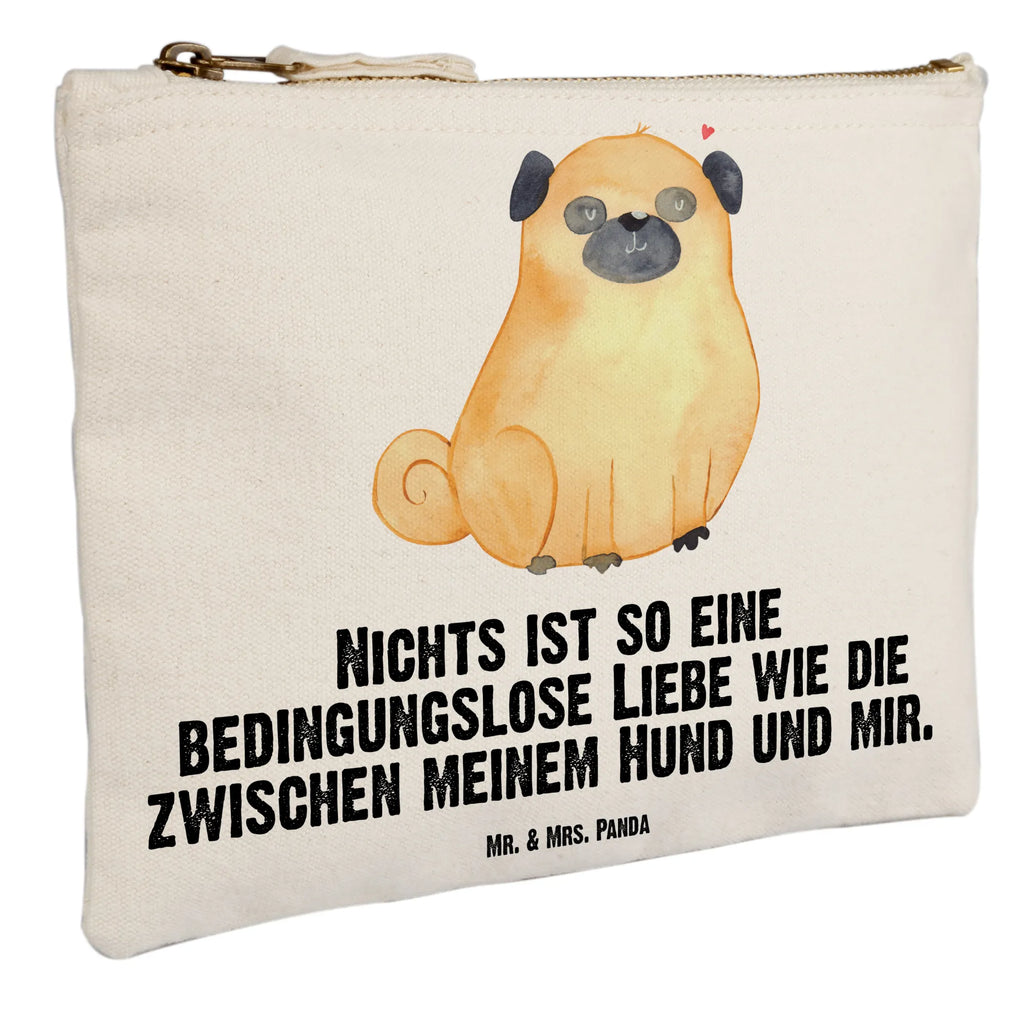 Make-up bag Pug Mäppchen, aufbewahrungstasche, Schlampermäppchen, toiletry bag, Kulturtasche, aufbewahrungsbeutel, Schminktäschchen, beauty case, Waschbeutel, utensilientasche, Waschtasche, kosmetiktäschchen, Federmappe, pencil case, Etui, beauty tasche, Schminktasche, Kosmetikbeutel, Schminkbeutel, Kosmetiktasche, pinsel tasche, Stiftemäppchen, Kulturbeutel, Sprüche, Hunderasse, Tierliebhaber, Haustier, Hundemotiv, Hund, Hundebesitzer, Hundeliebe, Mops, Liebe