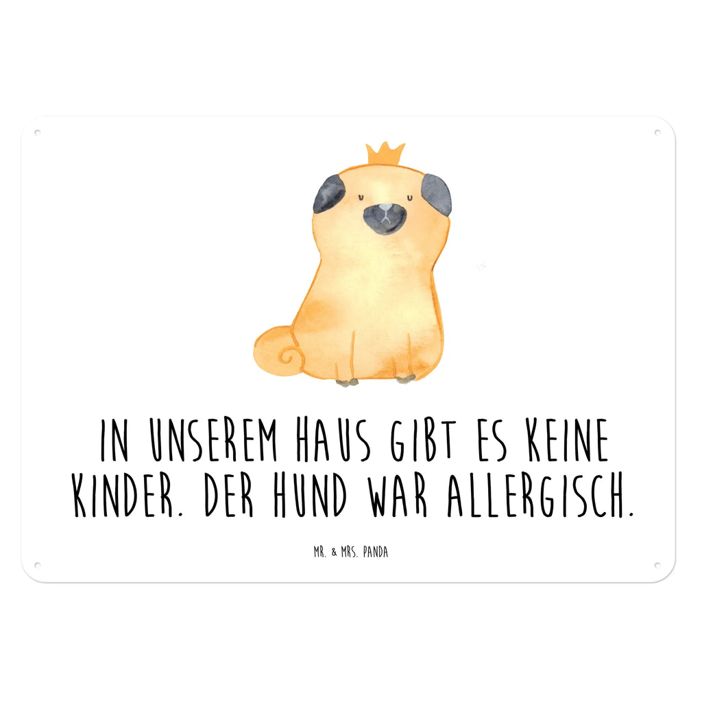 Tin sign pug Crown Blechschild Büro, Türschild Metall, Blechschild Küche, Blechschild Zum Aufhängen, Blechschild Für Frauen, Blechschild Groß, Blechschild Für Männer, Wandschild Metall, Dekoschild Metall, Blechschild, Hunderasse, Hundebesitzer, Hund, Haustier, Sprüche, Tierliebhaber, Hundemotiv, Hausregel, Mops, Hundebesitzer. Spruch, Allergisch, Kinderlos, Lustig