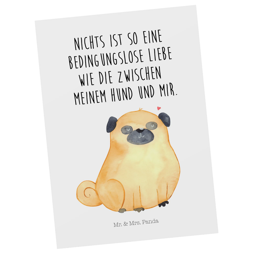 Pocztówka Mops spruchkarte, Motivkarte, Postkarte, Designkarte, Ansichtskarten, Grußkarte, kunstkarte, Kunstkarten, Ansichtskarte, bildkarte, Postkarten, Fotokarte, einzelkarte, Hunderasse, Hundebesitzer, Sprüche, Hundemotiv, Haustier, Tierliebhaber, Hund, Liebe, Mops, Hundeliebe