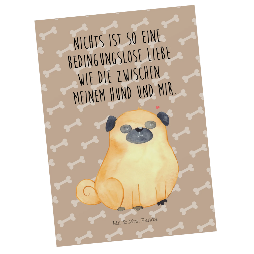 Pocztówka Mops spruchkarte, Motivkarte, Postkarte, Designkarte, Ansichtskarten, Grußkarte, kunstkarte, Kunstkarten, Ansichtskarte, bildkarte, Postkarten, Fotokarte, einzelkarte, Hunderasse, Hundebesitzer, Sprüche, Hundemotiv, Haustier, Tierliebhaber, Hund, Liebe, Mops, Hundeliebe