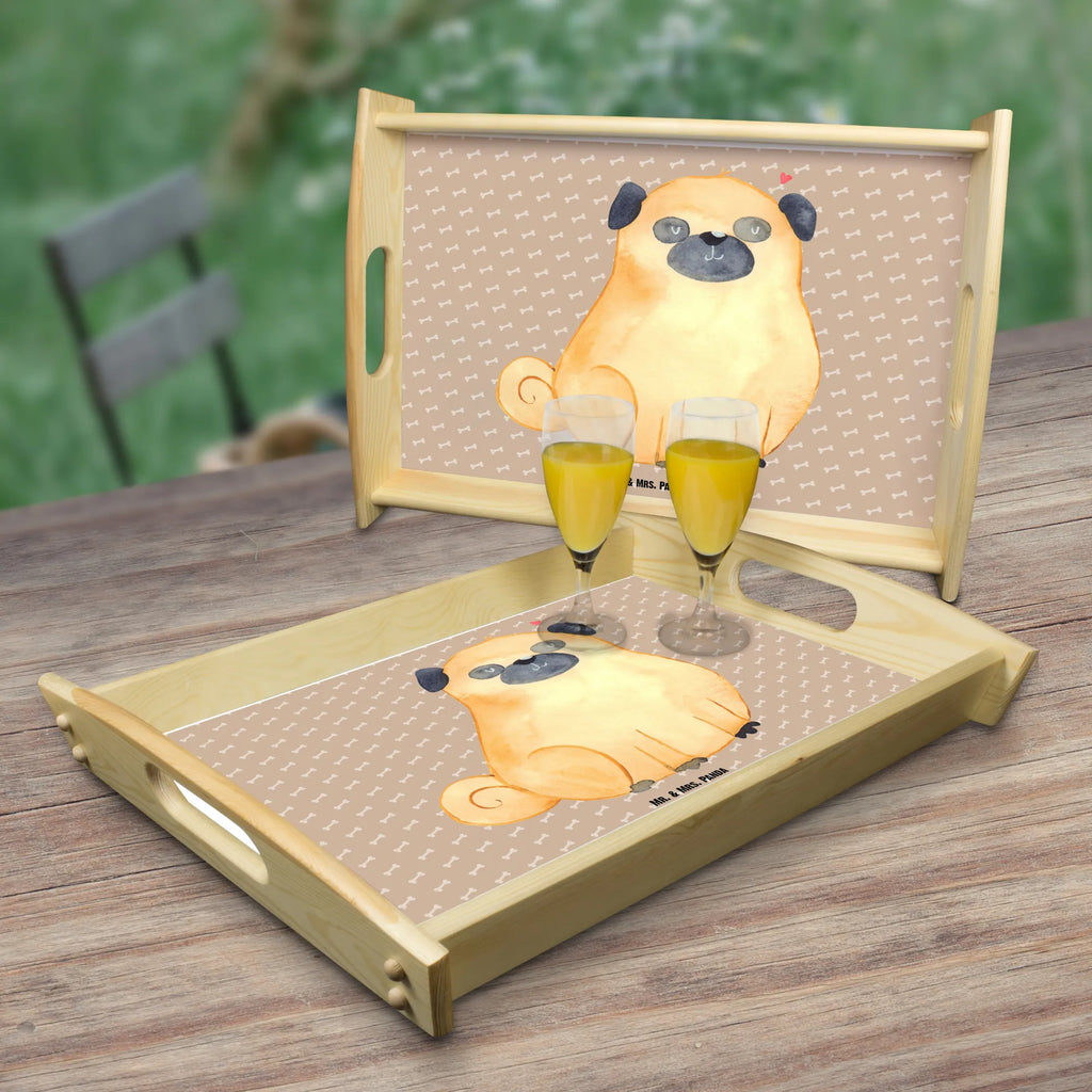 Serving tray Pug kitchen tray, tray, breakfast tray, wooden tray, serving tray, dog, mutt, hound, woof, dog mama, dog breed, love dogs, love for dogs, dog decorative items, bag with dog print, funny gifts for dog owners, what do you give a dog lover, Christmas gifts for dogs, gifts for dogs, dog sayings, dog love, love, Pug