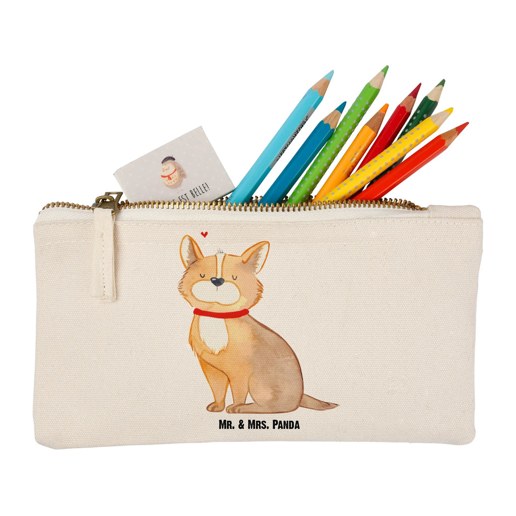 Make-up bag Dog Luck utensilientasche, pencil case, Waschbeutel, Etui, beauty tasche, Kosmetiktasche, Schlampermäppchen, aufbewahrungsbeutel, kosmetiktäschchen, Kosmetikbeutel, Mäppchen, beauty case, Stiftemäppchen, toiletry bag, Kulturbeutel, Schminktäschchen, Waschtasche, Schminktasche, Federmappe, Kulturtasche, pinsel tasche, aufbewahrungstasche, Schminkbeutel, Tierliebhaber, Sprüche, Haustier, Hundemotiv, Hund, Hundebesitzer, Hunderasse, Liebe, Hundemama, Corgie, Spruch, Hundeliebe