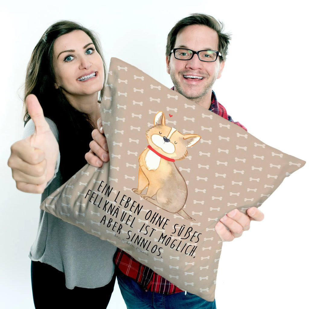 40x40 Kissen Hund Glück Kissenhülle, Zierkissen, sitzkissen, Sofakissen, Kissen, Couchkissen, sofakissen, Dekokissen Sofa, Dekokissen, Kissen 40x40, Kopfkissen 40x40, Kissenhülle 40x40, Sofakissen 40x40, Kissenbezüge, Kissenbezug 40x40, Kissen 40x40 Waschbar, Kopfkissen, Dekokissen 40x40, Motivkissen, Hund, Hundemotiv, Haustier, Hunderasse, Tierliebhaber, Hundebesitzer, Sprüche, Hundemama, Liebe, Spruch, Corgie, Hundeliebe