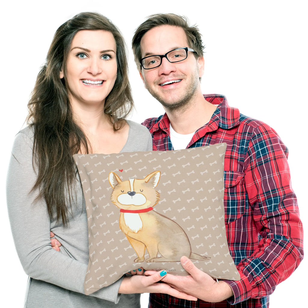 40x40 Kissen Hund Glück Kissenhülle, Zierkissen, sitzkissen, Sofakissen, Kissen, Couchkissen, sofakissen, Dekokissen Sofa, Dekokissen, Kissen 40x40, Kopfkissen 40x40, Kissenhülle 40x40, Sofakissen 40x40, Kissenbezüge, Kissenbezug 40x40, Kissen 40x40 Waschbar, Kopfkissen, Dekokissen 40x40, Motivkissen, Hund, Hundemotiv, Haustier, Hunderasse, Tierliebhaber, Hundebesitzer, Sprüche, Hundemama, Liebe, Spruch, Corgie, Hundeliebe