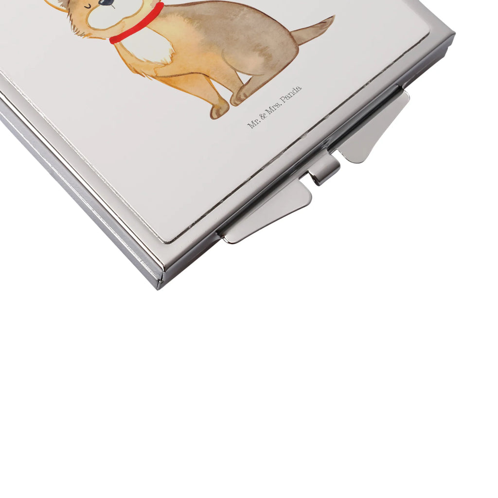 Kwadratowe lusterko do torebki Pies szczęście Spiegel Für Unterwegs, Taschenspiegel, Mini Spiegel, Handspiegel Mit Hülle, Silber, Vintage Kompaktspiegel, Handspiegel Für Damen, Reise Spiegel, Handspiegel Zum Mitnehmen, Quadratischer Handspiegel, Kosmetikspiegel Klein, Design Taschenspiegel, Spiegel Für Schminktasche, Kompaktspiegel, Deko Handspiegel, Handspiegel Geschenkidee, Handtaschenspiegel, Spiegel Für Handtasche, Schminkspiegel To Go, Schminkspiegel Kompakt, Taschen-Kosmetikspiegel, Tragbarer Spiegel, Klappspiegel, Spiegel Für Make-Up Tasche, Klappbarer Handspiegel, Runder Taschenspiegel, Klappbarer Taschenspiegel, Hund, Hundebesitzer, Sprüche, Hunderasse, Haustier, Tierliebhaber, Hundemotiv, Corgie, Liebe, Spruch, Hundeliebe, Hundemama