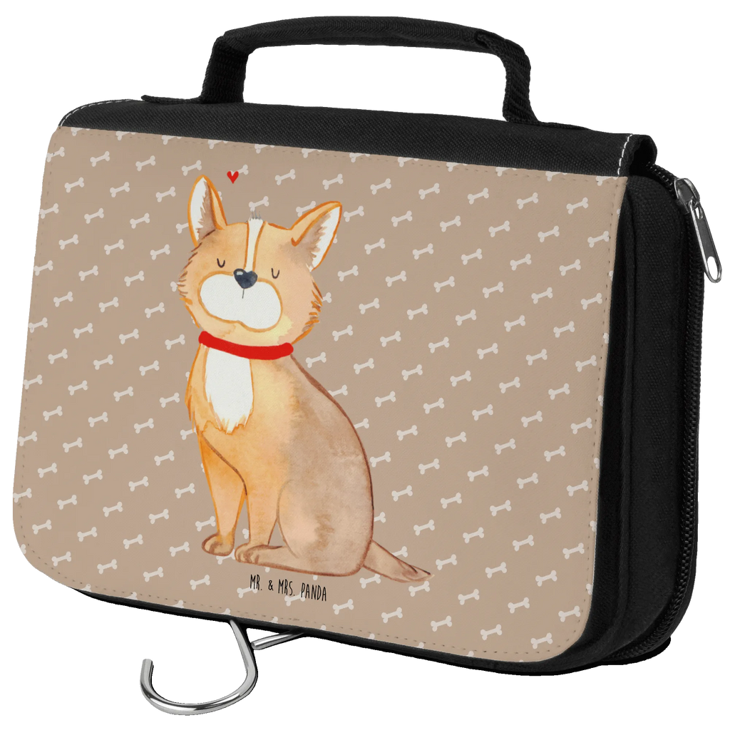 Wash bag Dog Luck Cosmetic bag, Gentlemen, Toilet bag, To hang up, Wash bag, Ladies, dog, mutt, hound, woof, dog mama, dog breed, love dogs, love for dogs, dog decorative items, bag with dog print, funny gifts for dog owners, what do you give a dog lover, Christmas gifts for dogs, gifts for dogs, dog sayings, dog love, love, dog owner, Corgie, slogan, dog mom