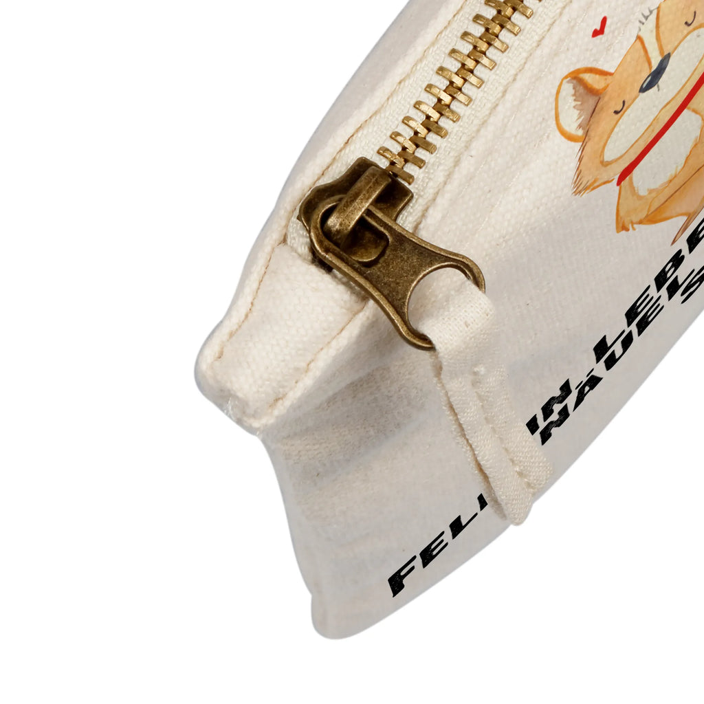 Make-up bag Dog Luck utensilientasche, pencil case, Waschbeutel, Etui, beauty tasche, Kosmetiktasche, Schlampermäppchen, aufbewahrungsbeutel, kosmetiktäschchen, Kosmetikbeutel, Mäppchen, beauty case, Stiftemäppchen, toiletry bag, Kulturbeutel, Schminktäschchen, Waschtasche, Schminktasche, Federmappe, Kulturtasche, pinsel tasche, aufbewahrungstasche, Schminkbeutel, Tierliebhaber, Sprüche, Haustier, Hundemotiv, Hund, Hundebesitzer, Hunderasse, Liebe, Hundemama, Corgie, Spruch, Hundeliebe