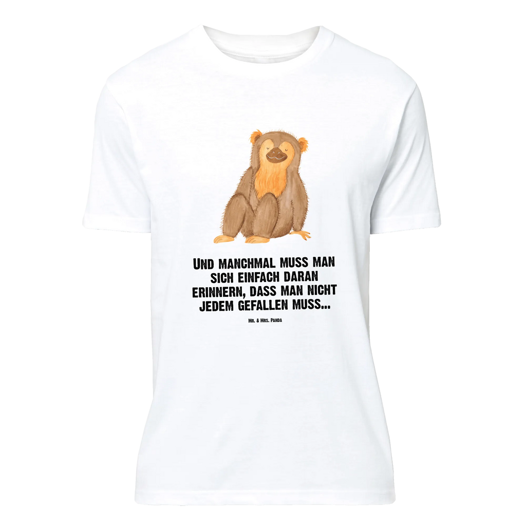 T-Shirt Standard Affe Schlafshirt, Geburstag, Damen, T-Shirt, Nachthemd, Junggesellenabschied, Herrn, Lustiges T-Shirt, Jubiläum, T-Shirt mit Spruch, Tshirt, Shirt, Wildtiere, Afrika, Liebe, Selbstachtung, Äffchen, Respekt, Affen, Affe, Motivation, Selbstliebe, Selfcare, Selbstbewusstsein