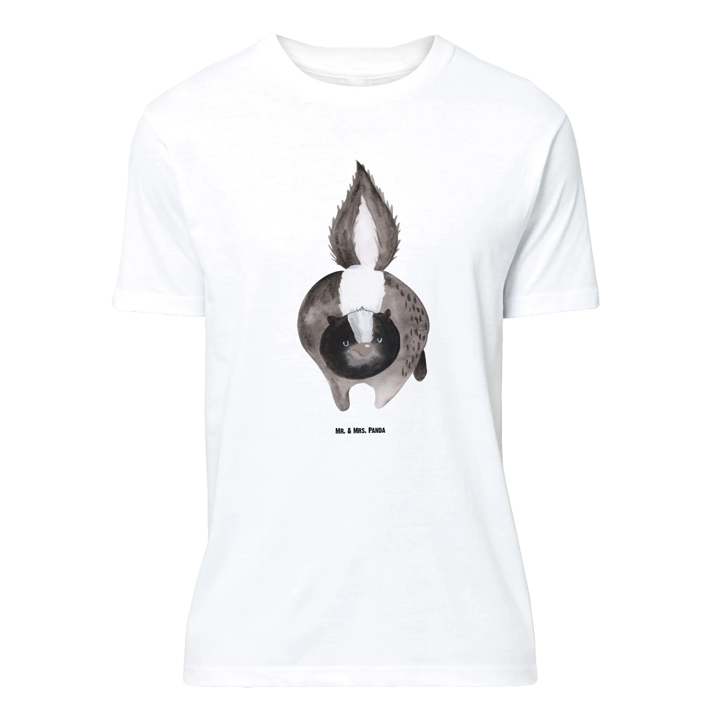 T-Shirt Standard Stinktier Angriff Nachthemd, Lustiges T-Shirt, Shirt, Jubiläum, T-Shirt mit Spruch, Junggesellenabschied, Geburstag, Herrn, Damen, T-Shirt, Schlafshirt, Tshirt, Stinktier, Skunk, Drohung, Stinki, wütend, Raubtier, Wildtier, Stinker